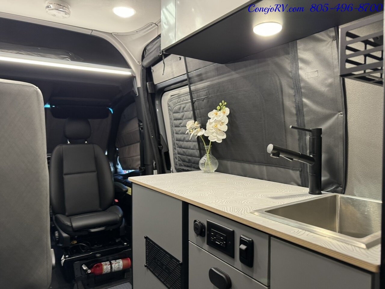 2025 Winnebago Revel 44E AWD Sprinter Mercedes Turbo Diesel, 8.4KWH  Lithionics System - Photo 29 - Thousand Oaks, CA 91360