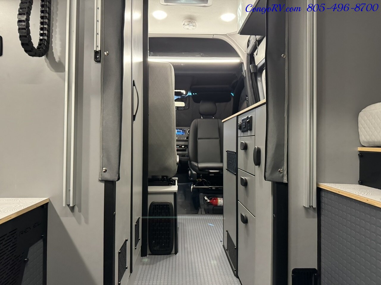 2025 Winnebago Revel 44E AWD Sprinter Mercedes Turbo Diesel, 8.4KWH  Lithionics System - Photo 26 - Thousand Oaks, CA 91360