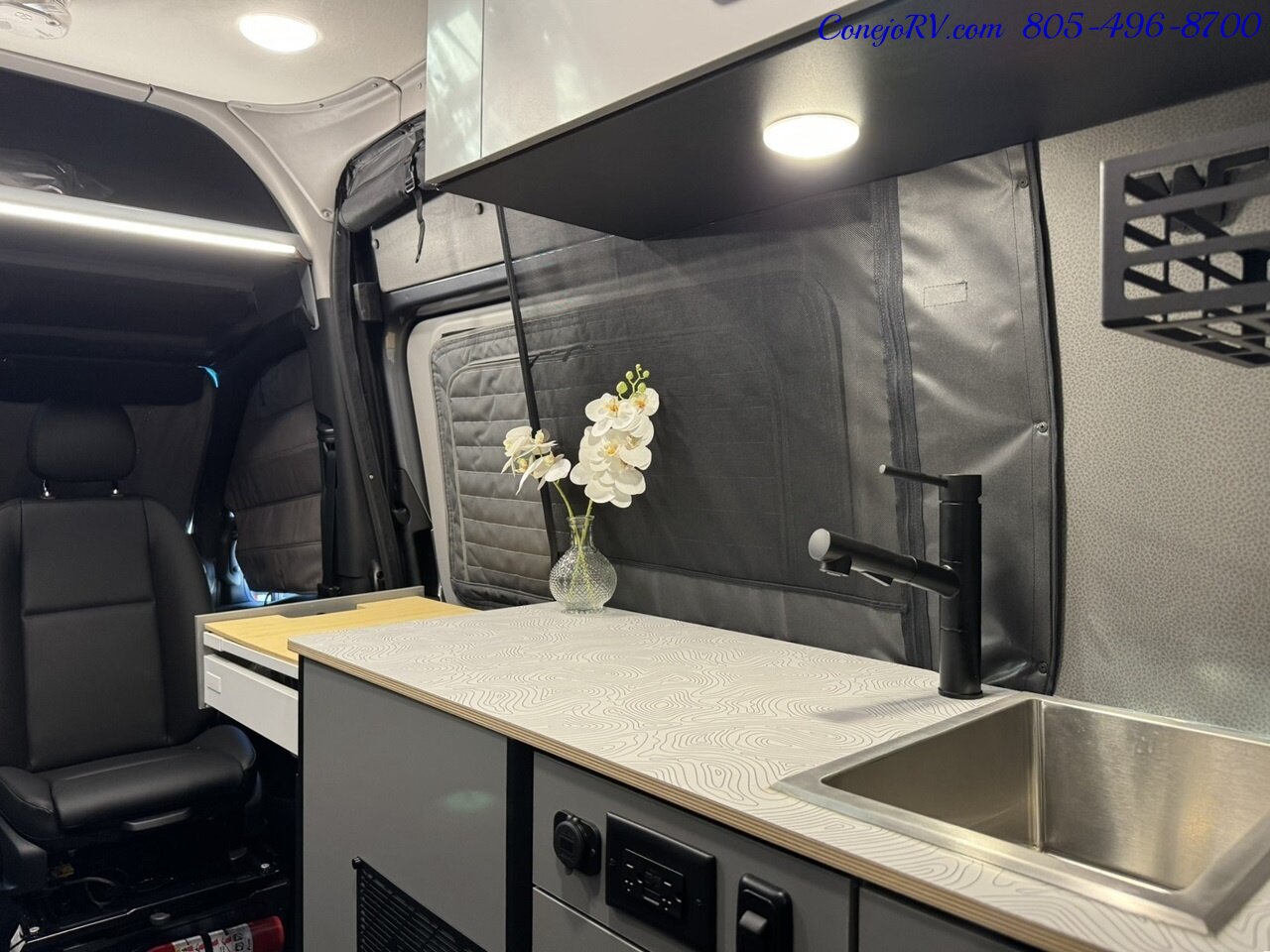 2025 Winnebago Revel 44E AWD Sprinter Mercedes Turbo Diesel, 8.4KWH  Lithionics System - Photo 16 - Thousand Oaks, CA 91360