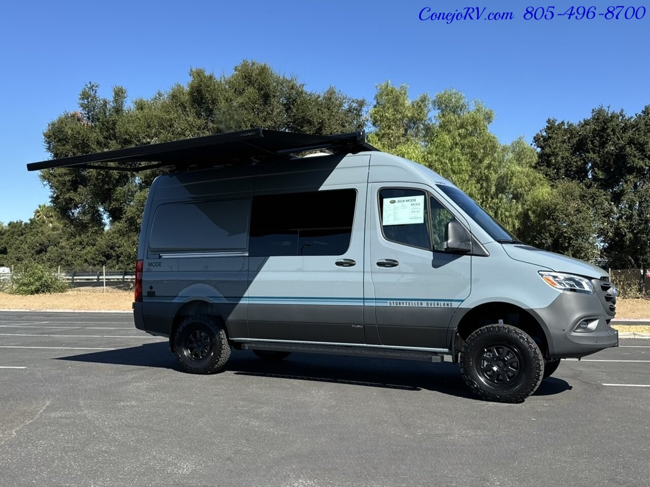 2024 Storyteller Overland Classic Mode OG Mode AWD with Upgrades Lithionics Lithium System  Mercedes Sprinter Turbo Diesel - Photo 39 - Thousand Oaks, CA 91360