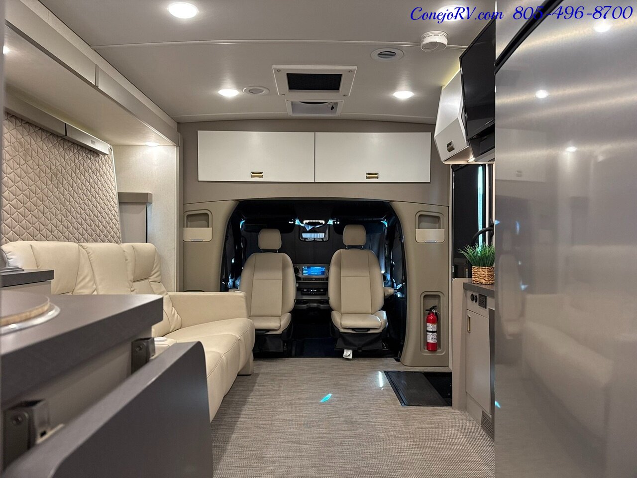 2025 Winnebago Navion 24T AWD Dealer Demo Slide-Out Murphy Bed Mercedes Turbo Diesel 3K Miles - Photo 30 - Thousand Oaks, CA 91360