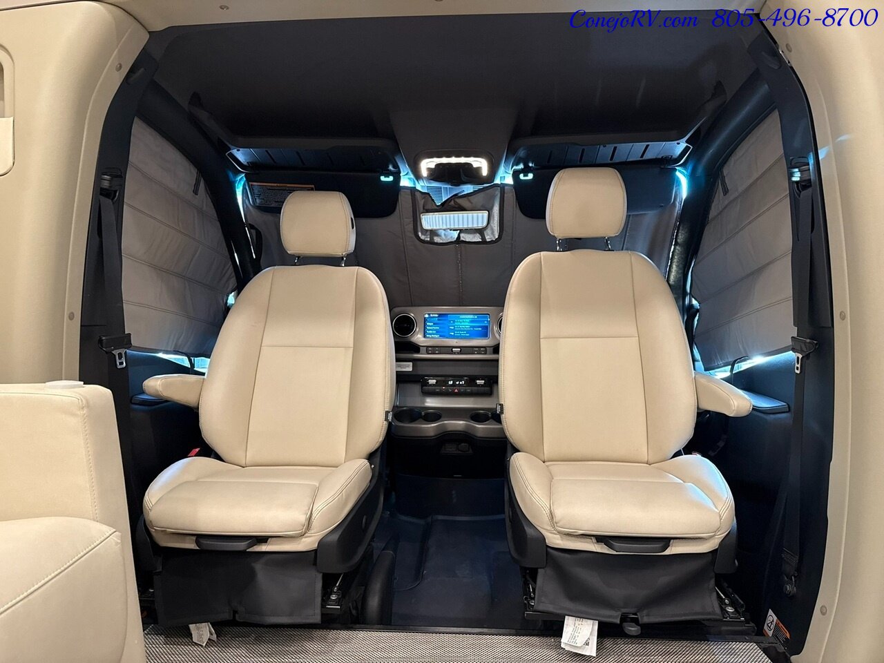 2025 Winnebago Navion 24T AWD Dealer Demo Slide-Out Murphy Bed Mercedes Turbo Diesel 3K Miles - Photo 34 - Thousand Oaks, CA 91360