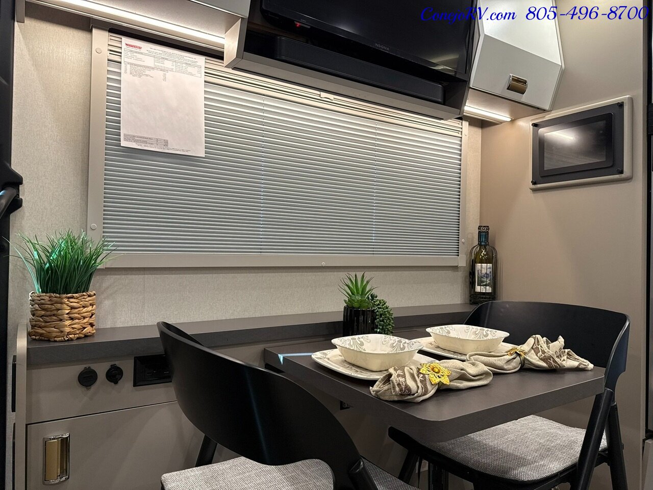 2025 Winnebago Navion 24T AWD Dealer Demo Slide-Out Murphy Bed Mercedes Turbo Diesel 3K Miles - Photo 18 - Thousand Oaks, CA 91360