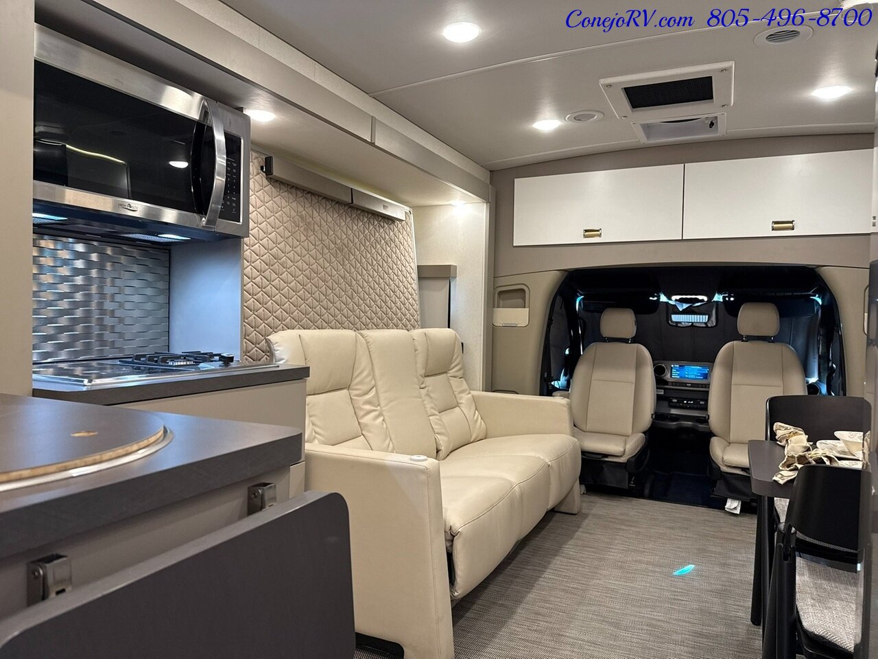 2025 Winnebago Navion 24T AWD Dealer Demo Slide-Out Murphy Bed Mercedes Turbo Diesel 3K Miles - Photo 28 - Thousand Oaks, CA 91360