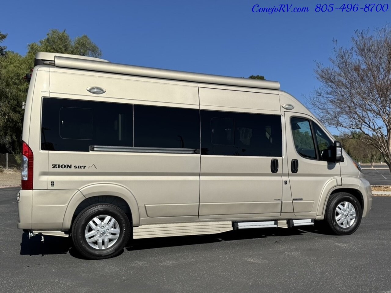 2023 Roadtrek Zion SRT 600 AH Lithium Power System Power Rear Lounge   - Photo 4 - Thousand Oaks, CA 91360