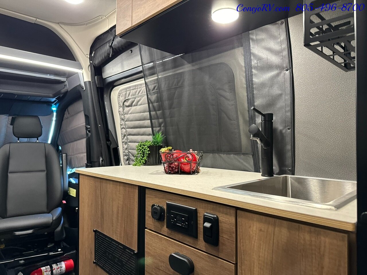 2025 Winnebago Revel 44E AWD Sprinter Mercedes Turbo Diesel, 16.8KWH  Lithonics System - Photo 18 - Thousand Oaks, CA 91360