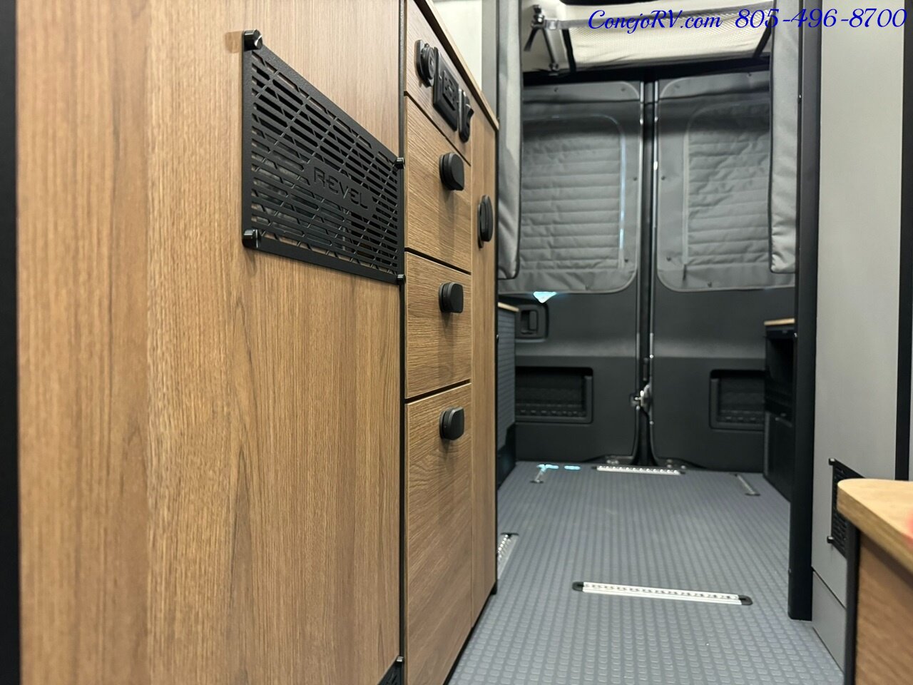 2025 Winnebago Revel 44E AWD Sprinter Mercedes Turbo Diesel, 8.4KWH  Lithionics System - Photo 13 - Thousand Oaks, CA 91360