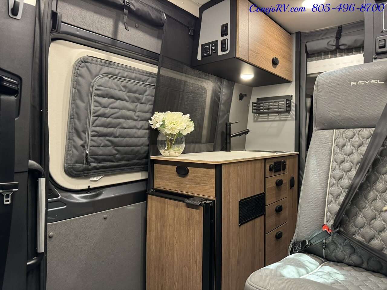 2025 Winnebago Revel 44E AWD Sprinter Mercedes Turbo Diesel, 8.4KWH  Lithionics System - Photo 9 - Thousand Oaks, CA 91360