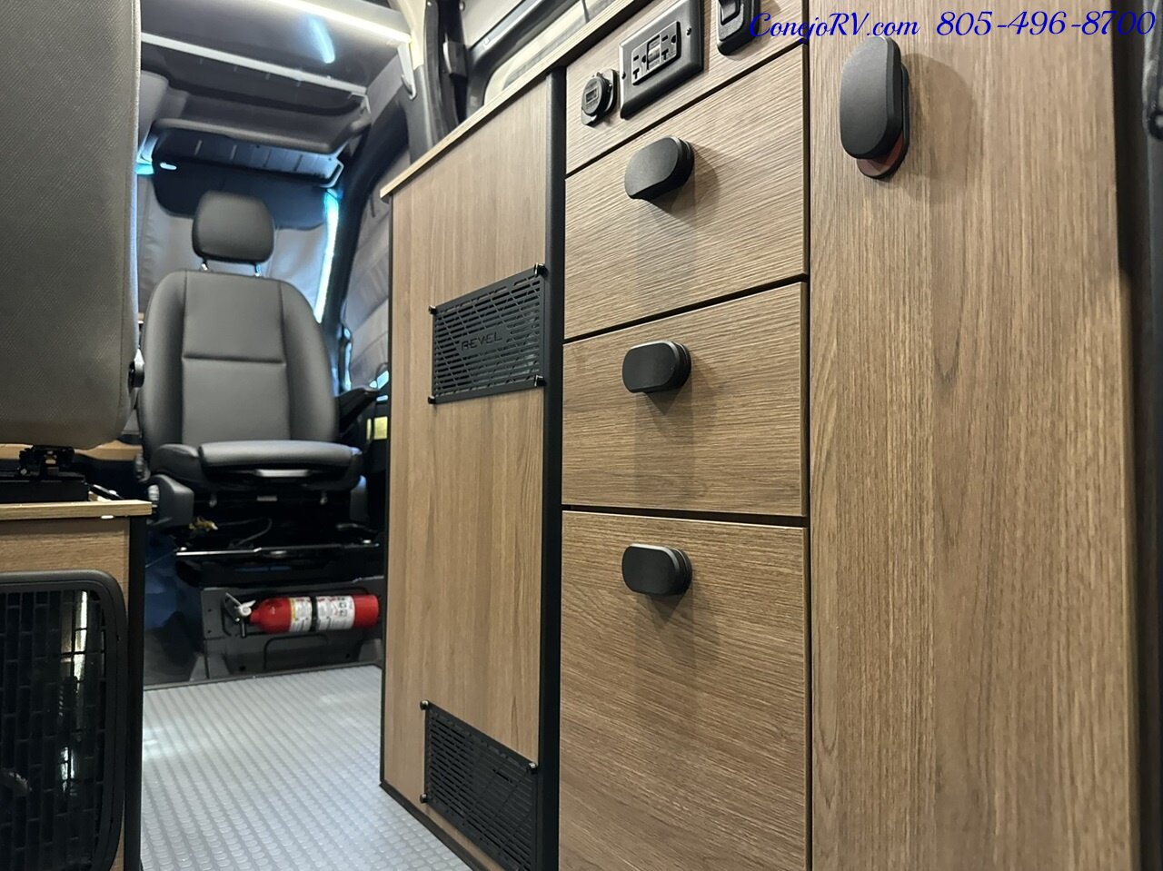 2025 Winnebago Revel 44E AWD Sprinter Mercedes Turbo Diesel, 8.4KWH  Lithionics System - Photo 14 - Thousand Oaks, CA 91360