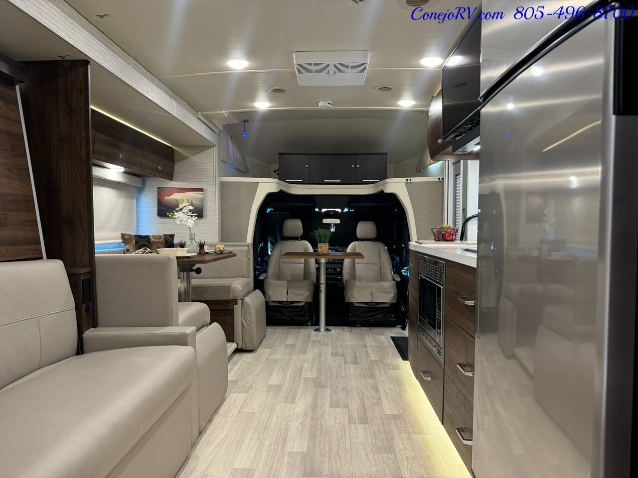 2022 Winnebago View 24D Full Wall Slide-Out Mercedes Turbo Diesel Full  Body Paint - Photo 27 - Thousand Oaks, CA 91360