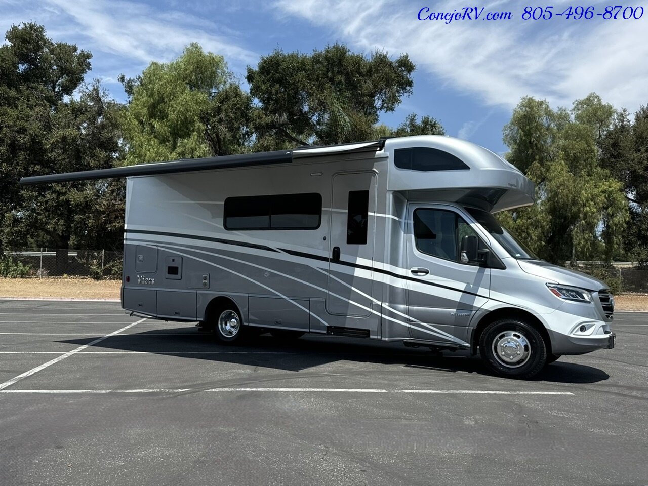 2022 Winnebago View 24D Full Wall Slide-Out Mercedes Turbo Diesel Full  Body Paint - Photo 50 - Thousand Oaks, CA 91360