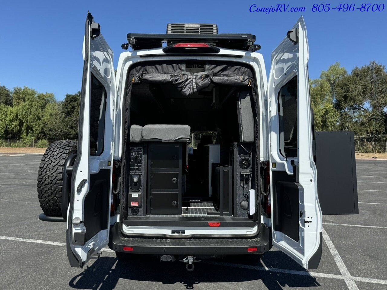 2023 Storyteller Overland Mode LT Ford Transit  Volta Lithium System ALL WHEEL DRIVE 9K Miles - Photo 43 - Thousand Oaks, CA 91360