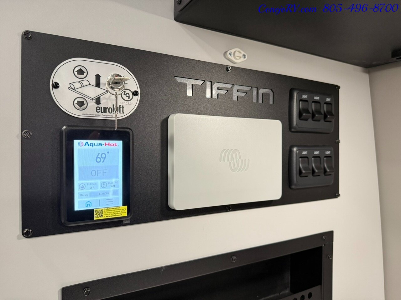 2026 Tiffin GH2 AWD Sprinter Mercedes 2500 EXT AWD Turbo Diesel 540AH Battle Born Lithium Ion Kit - Photo 9 - Thousand Oaks, CA 91360