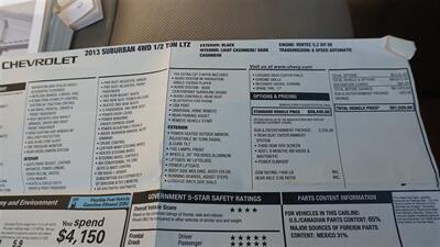 2013 Chevrolet Suburban LTZ 1500   - Photo 40 - Bucyrus, KS 66013