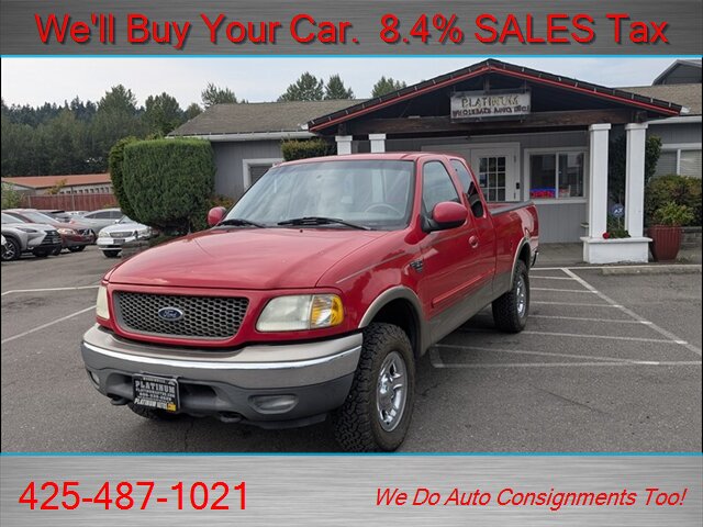 2001 Ford F-150 Rojo (Bright Red Clearcoat) Camioneta Todo terreno Automática