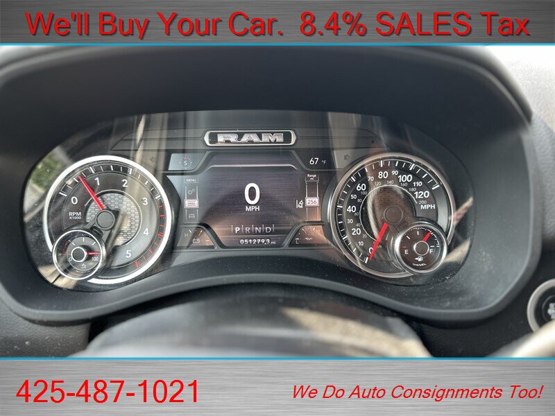 2020 RAM 2500 Big Horn  DIESEL LOADED WITH OPTIONS - Photo 22 - Woodinville, WA 98072