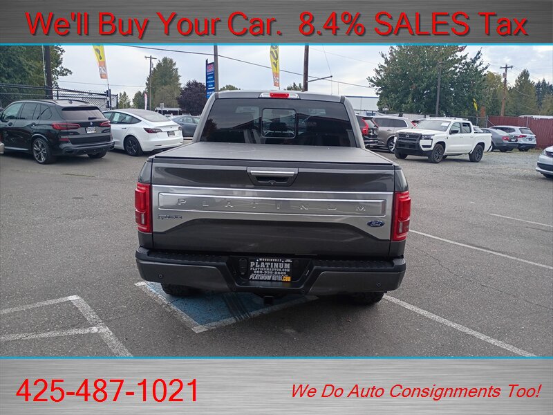 2015 Ford F-150 PLATINUM EDITION - Photo 8 - Woodinville, WA 98072