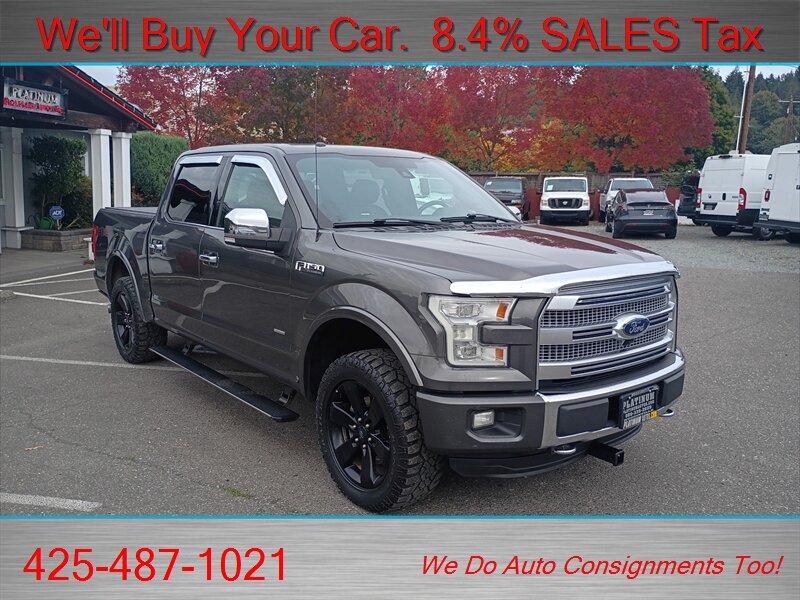 2015 Ford F-150 PLATINUM EDITION - Photo 3 - Woodinville, WA 98072