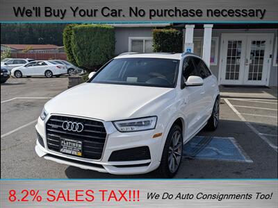 2018 Audi Q3 2.0T quattro Premium Plus SUV