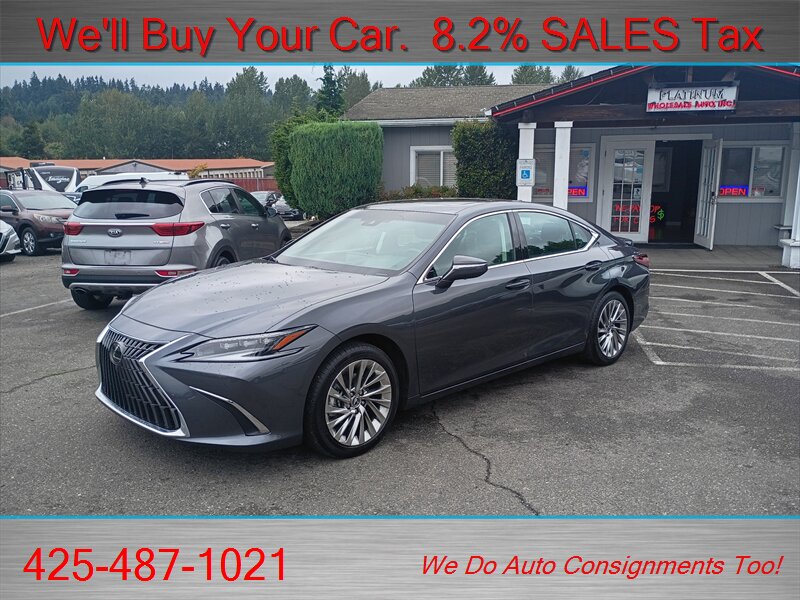 2023 Lexus ES 300h Ultra Luxury RARE ULTRA LUXURY LOW LOW MILES - Photo 1 - Woodinville, WA 98072