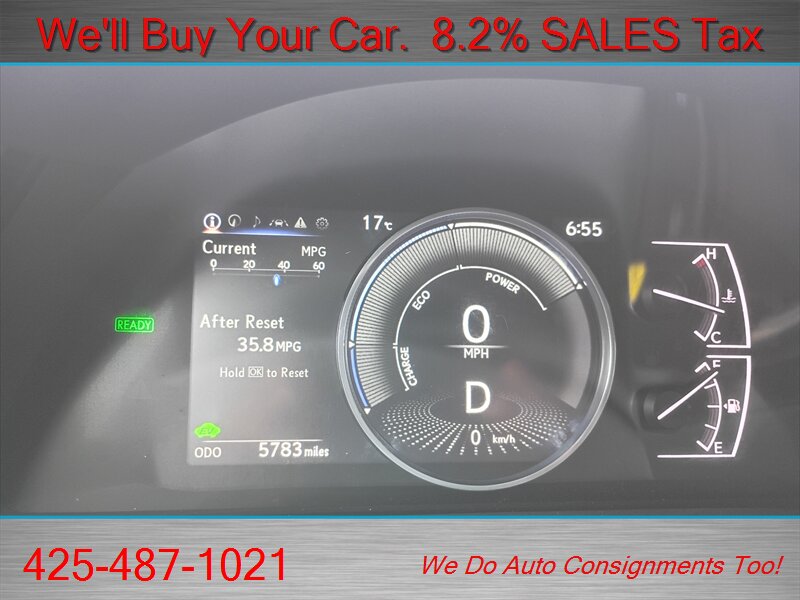 2023 Lexus ES 300h Ultra Luxury RARE ULTRA LUXURY LOW LOW MILES - Photo 21 - Woodinville, WA 98072