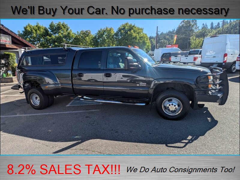 2003 Chevrolet Silverado 3500 4dr Crew Cab DURMAX 8FT BED DUALLY - Photo 4 - Woodinville, WA 98072