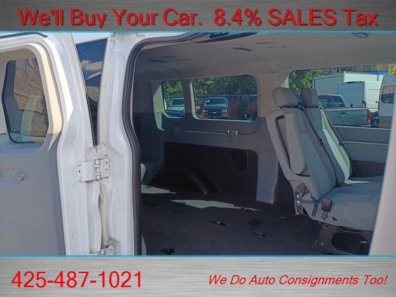 2015 Ford Transit 350 XL  RARE 15 PASSENGER - Photo 25 - Woodinville, WA 98072