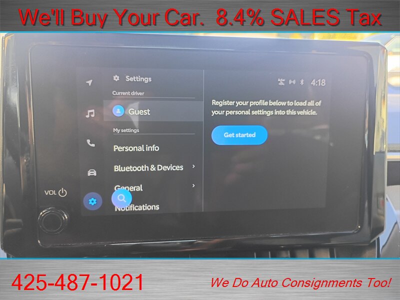 2024 Toyota Corolla LE HYBRID GREAT GAS MILEAGE - Photo 31 - Woodinville, WA 98072