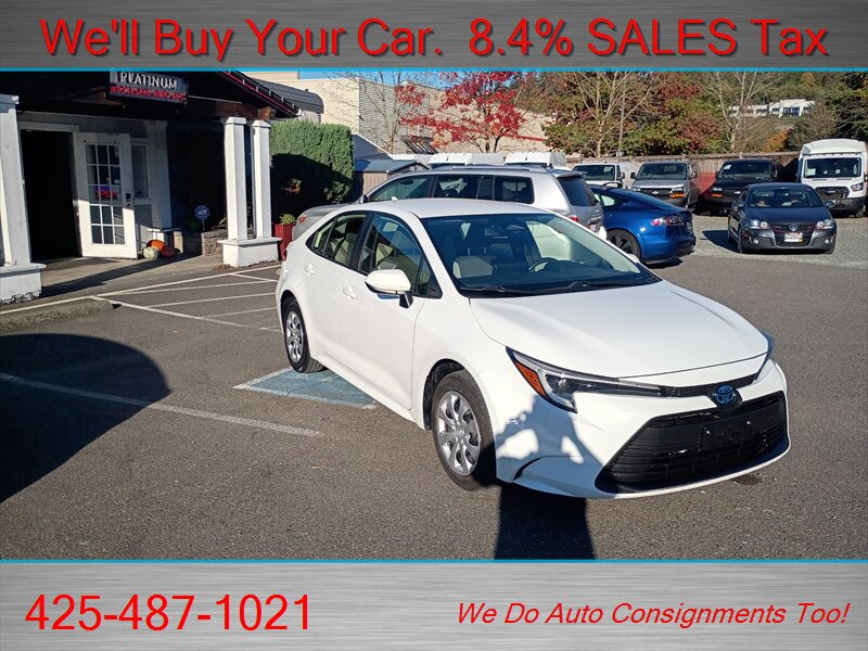 2024 Toyota Corolla LE HYBRID GREAT GAS MILEAGE - Photo 2 - Woodinville, WA 98072