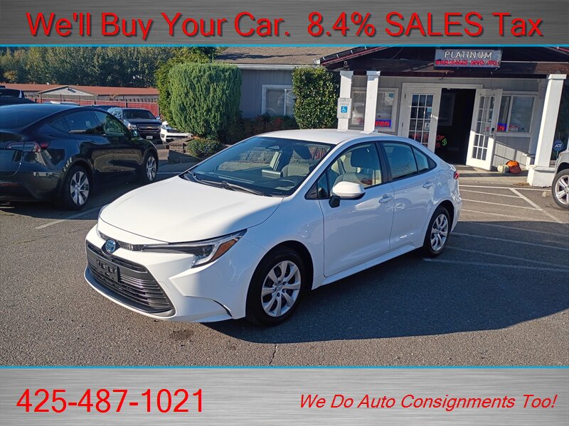 2024 Toyota Corolla LE HYBRID GREAT GAS MILEAGE - Photo 1 - Woodinville, WA 98072