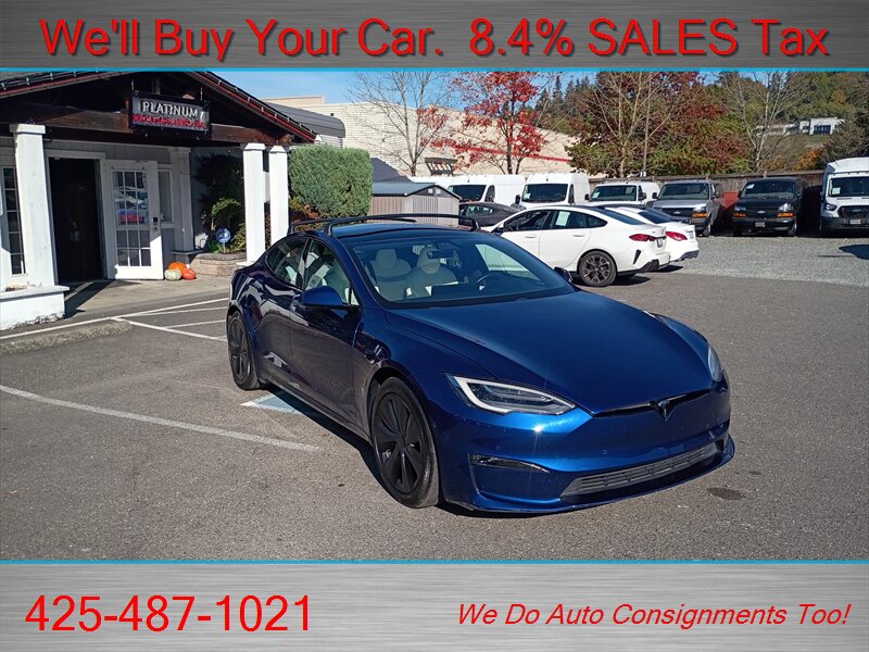 2021 Tesla Model S Long Range   - Photo 3 - Woodinville, WA 98072