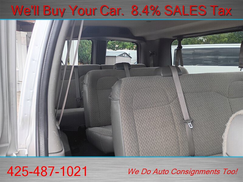 2020 Chevrolet Express LS 3500 ONE OWNER 15 PASSENGER - Photo 27 - Woodinville, WA 98072