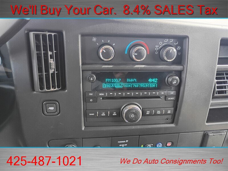 2020 Chevrolet Express LS 3500 ONE OWNER 15 PASSENGER - Photo 17 - Woodinville, WA 98072