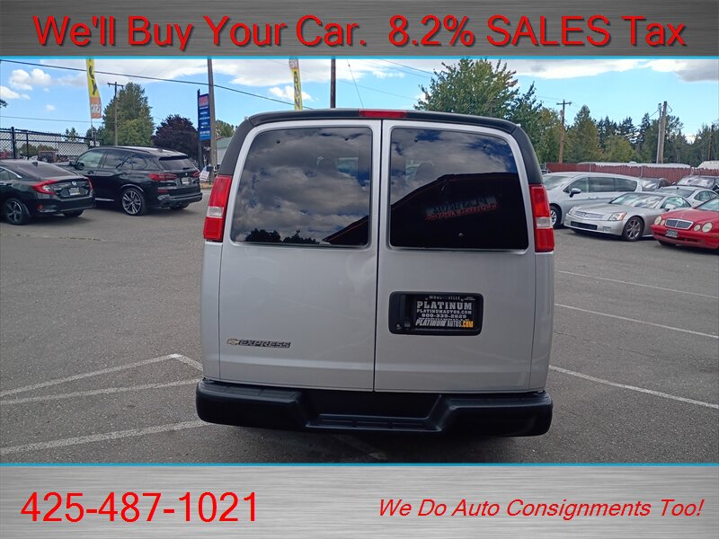 2020 Chevrolet Express LS 3500 ONE OWNER 15 PASSENGER - Photo 8 - Woodinville, WA 98072