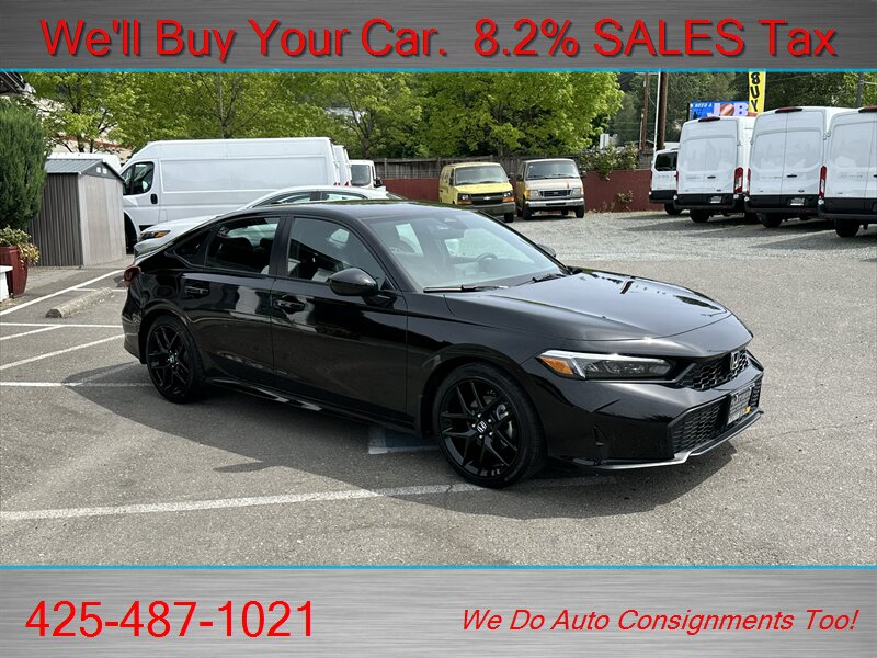 2026 Honda Civic Sport  LOW LOW MILES FLAWLESS - Photo 2 - Woodinville, WA 98072