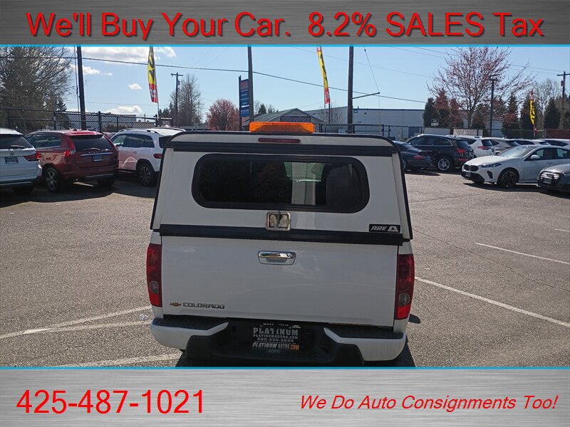 2012 Chevrolet Colorado Work Truck  FOUR WHEEL DRIVE - Photo 8 - Woodinville, WA 98072