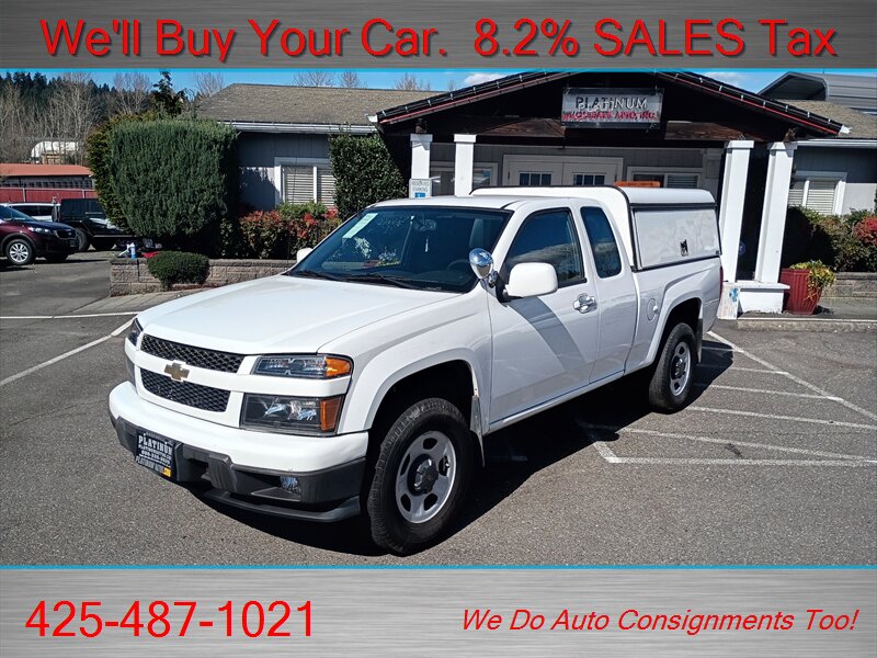 2012 Chevrolet Colorado Work Truck  FOUR WHEEL DRIVE - Photo 1 - Woodinville, WA 98072