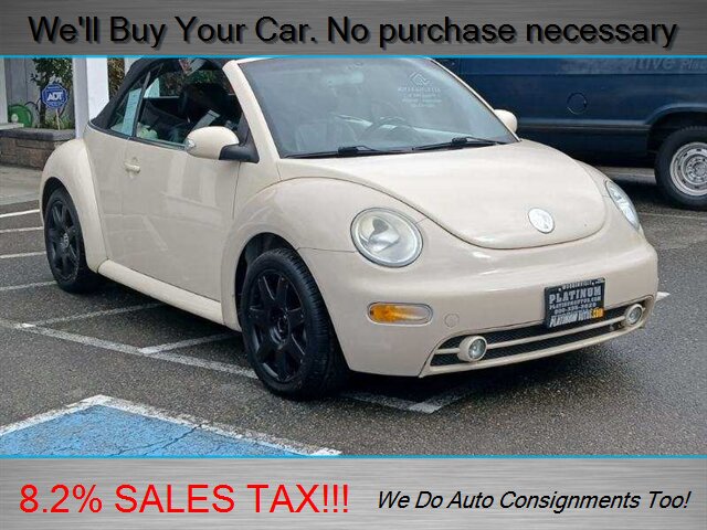 2003 Volkswagen New Beetle Convertible GLX   - Photo 3 - Woodinville, WA 98072