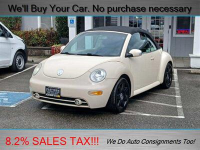 2003 Volkswagen New Beetle Convertible GLX  