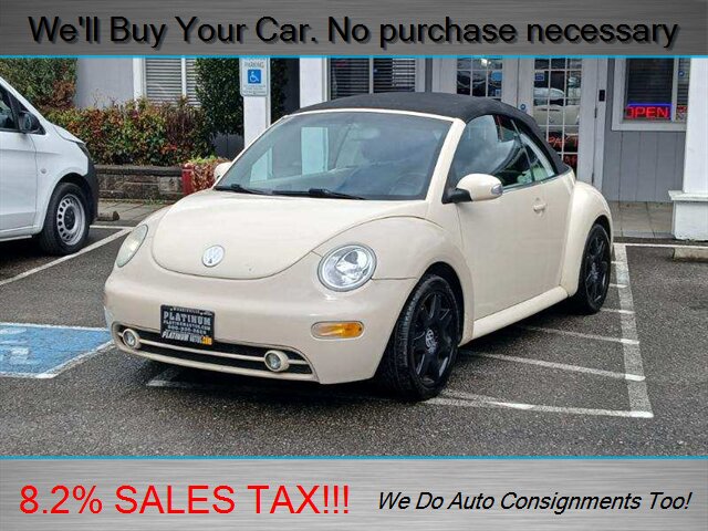 2003 Volkswagen New Beetle Convertible GLX   - Photo 1 - Woodinville, WA 98072