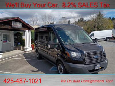 2018 Ford Transit 250  RARE BLACK Van