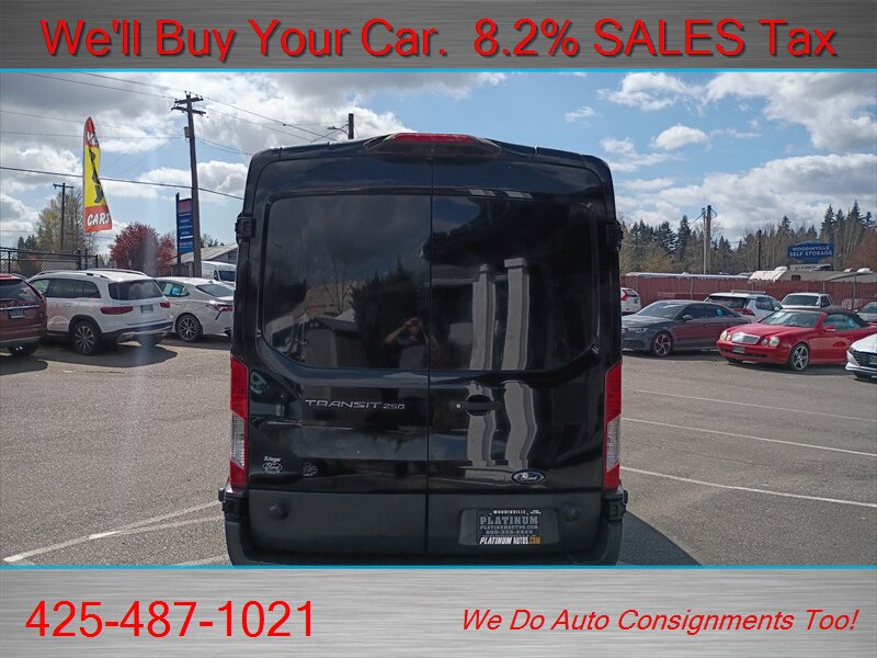 2018 Ford Transit 250 RARE BLACK - Photo 8 - Woodinville, WA 98072
