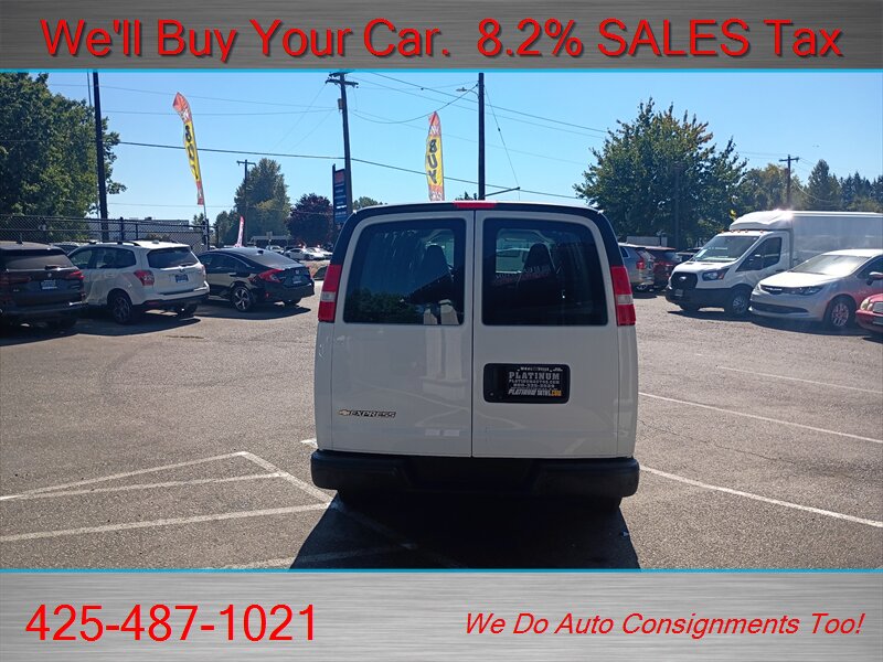 2021 Chevrolet Express 2500 RARE EXTENDED - Photo 7 - Woodinville, WA 98072