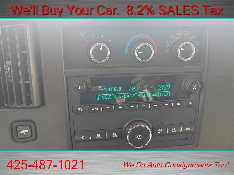 2021 Chevrolet Express 2500 RARE EXTENDED - Photo 20 - Woodinville, WA 98072
