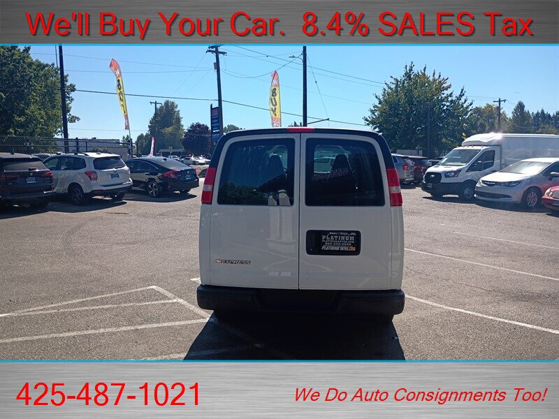2021 Chevrolet Express 2500 RARE EXTENDED - Photo 7 - Woodinville, WA 98072