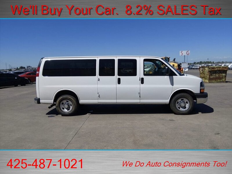2016 Chevrolet Express LT 3500  ONE TON 15 PASSENGER ROOF LOW MILES - Photo 1 - Woodinville, WA 98072
