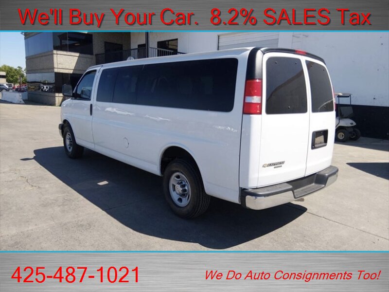 2016 Chevrolet Express LT 3500  ONE TON 15 PASSENGER ROOF LOW MILES - Photo 3 - Woodinville, WA 98072