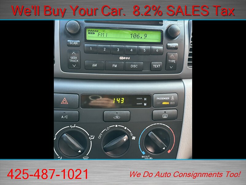 2008 Toyota Corolla LE - Photo 22 - Woodinville, WA 98072