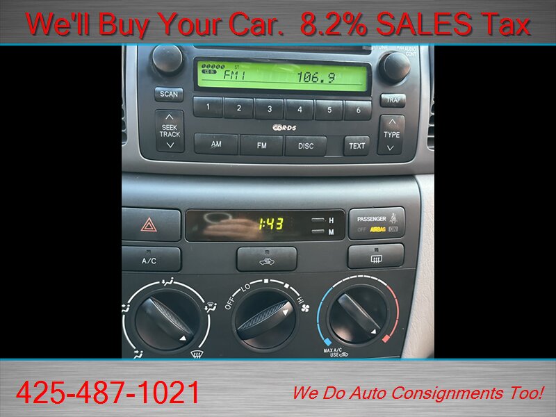 2008 Toyota Corolla LE - Photo 23 - Woodinville, WA 98072