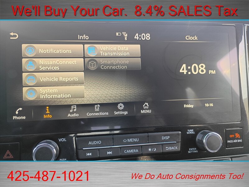 2026 Nissan Frontier SV  LIKE NEW CREW CAB - Photo 29 - Woodinville, WA 98072